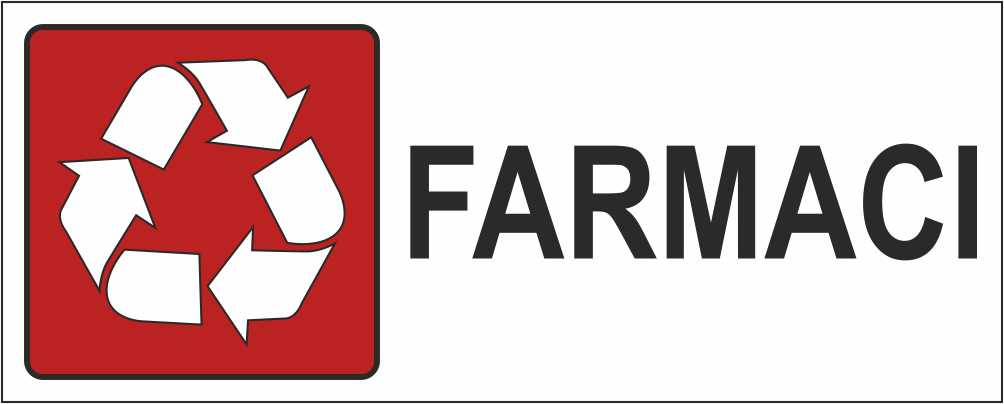 FARMACI - CARTELLO SEGNALETICO UNI ISO 7010 in Adesivo Resistente, Pannello in Forex, Pannello In Alluminio