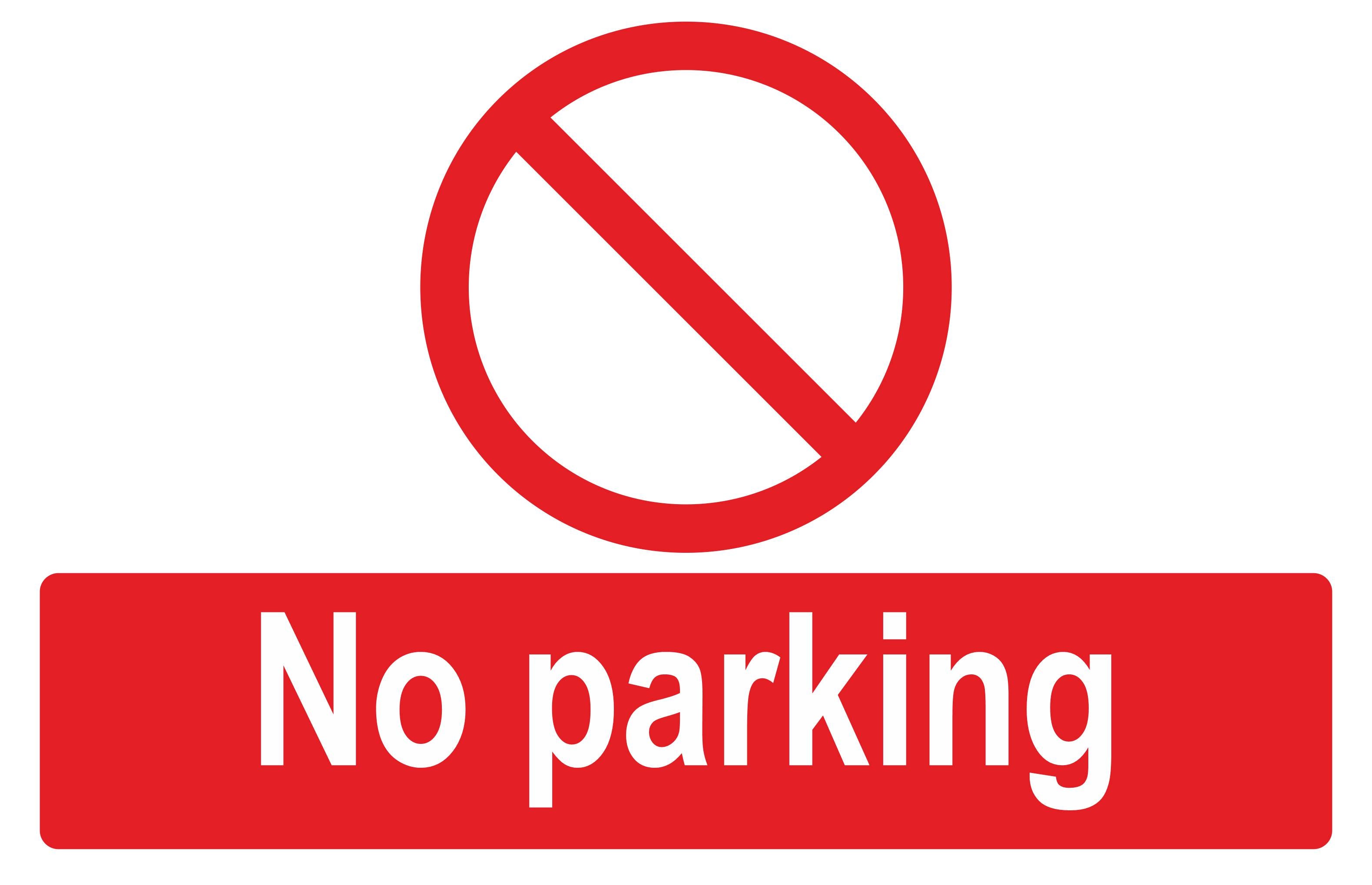 Nessun Parcheggio Cartello - Grafica Vettoriale Gratuita Su