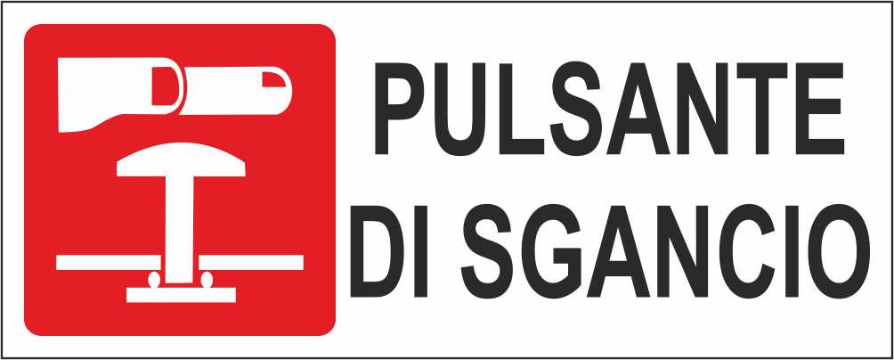 Einspeisung Cartello Saliscendi Pittogramma - Alluminio Dibond, 29.70 X 10.50 Cm, Per Sicurezza - 2
