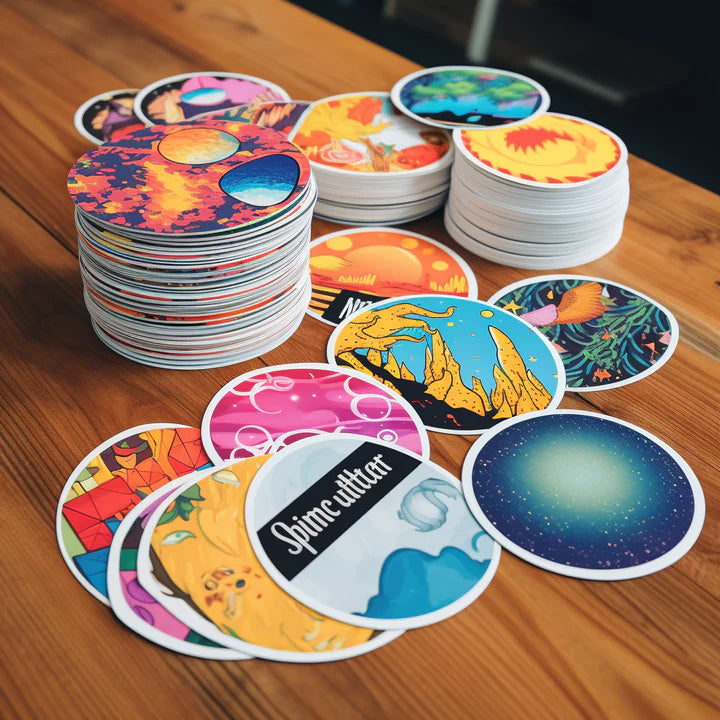 Global - STICKER IN VINILE CLASSICO CON STAMPA PERSONALIZZATA - Adesivo Extra Resistente con stampa in alta qualità