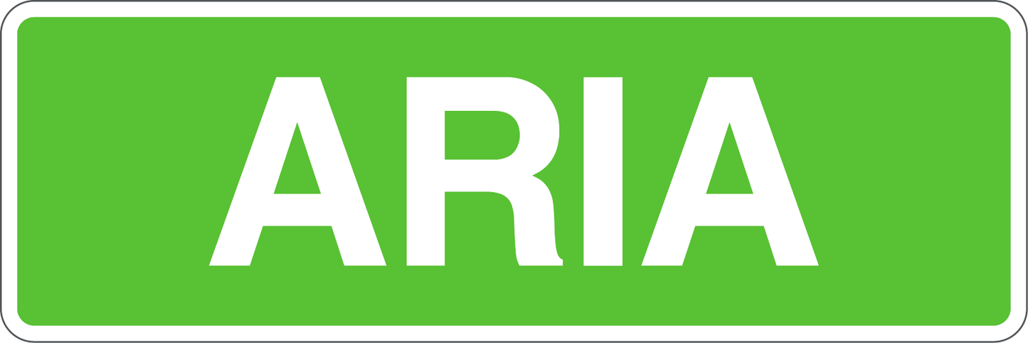 ARIA - CARTELLO SEGNALETICO UNI ISO 7010 in Adesivo, Pannello in Forex, Pannello In Alluminio