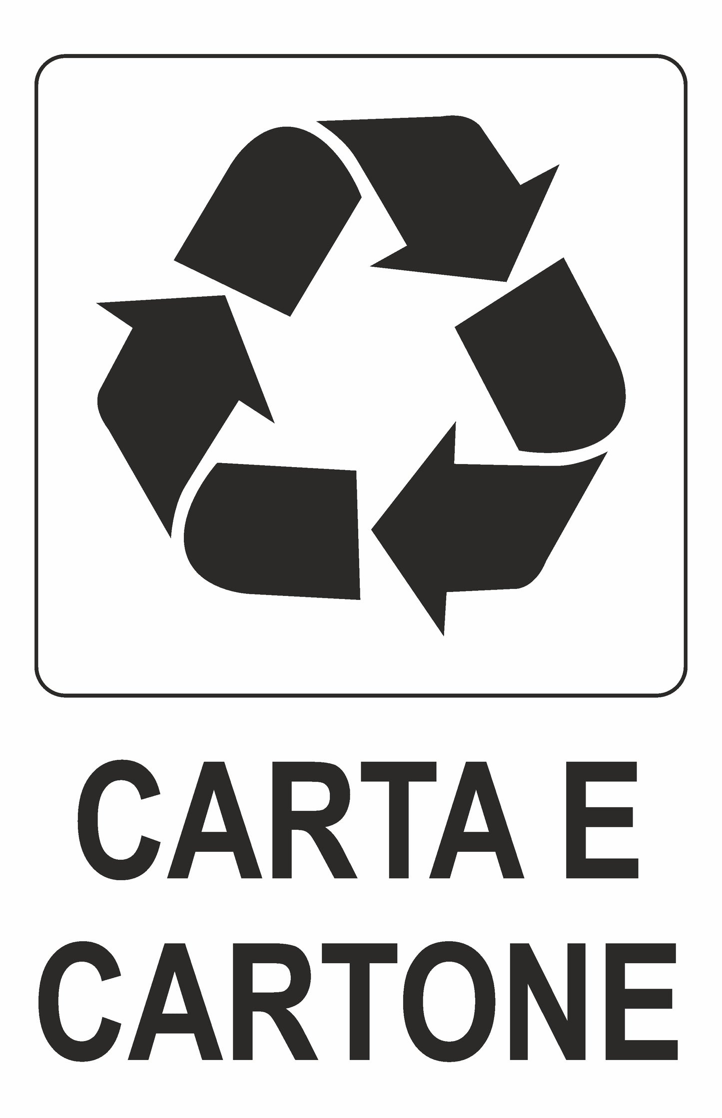 GLOBAL CARTELLO SEGNALETICO - CARTA E CARTONE - Adesivo Extra Resistente, Pannello in Forex, Pannello In Alluminio