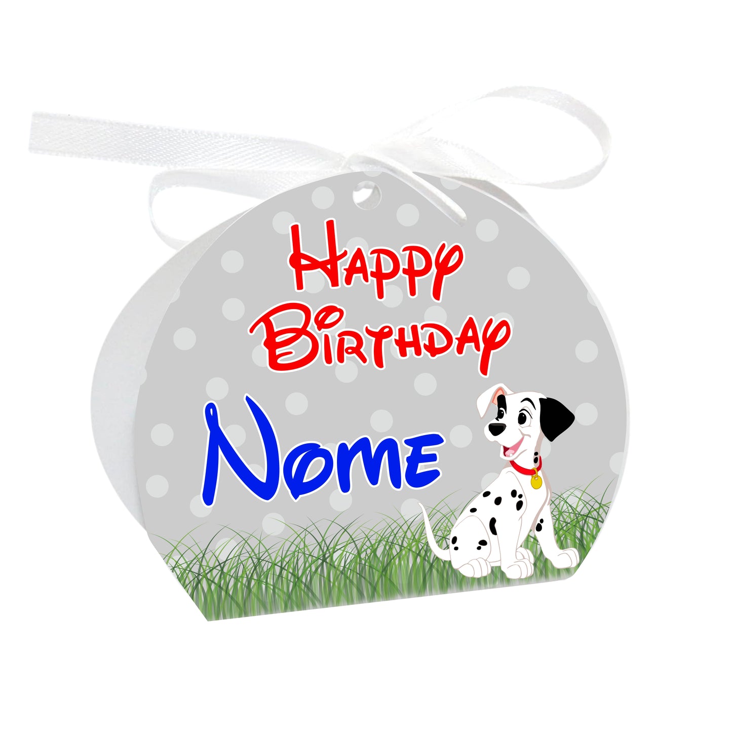GLOBAL Scatole Portaconfetti per Compleanno Personalizzate - LA CARICA DEI 101 - Scatoline Bomboniere compleanno con nastrino personalizzato MADE IN ITALY