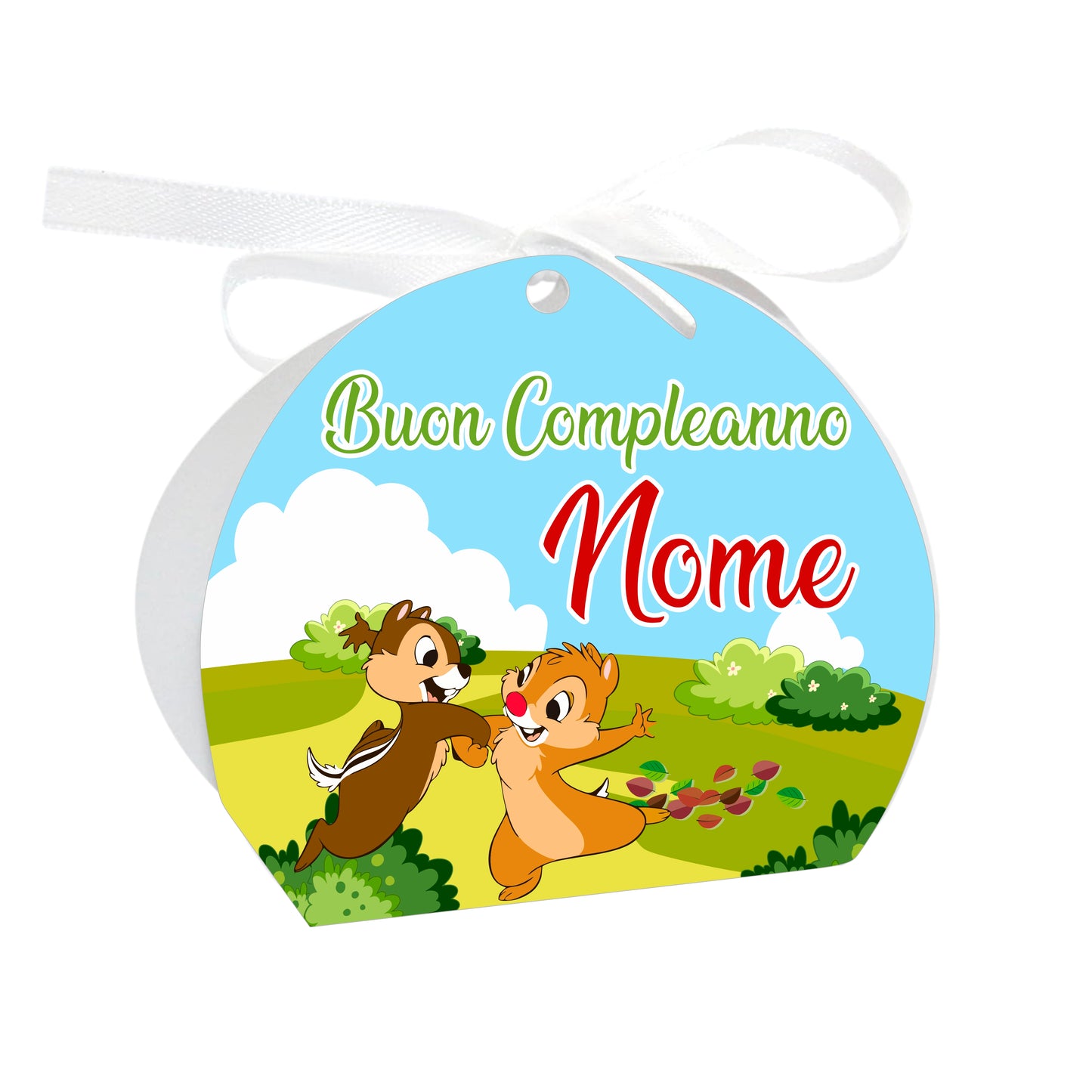 GLOBAL Scatole Portaconfetti per Compleanno Personalizzate - CIP E CIOP - Scatoline Bomboniere compleanno con nastrino personalizzato MADE IN ITALY