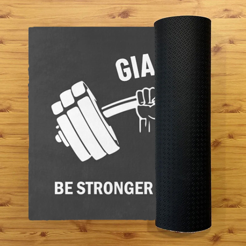 Tappeto zerbino personalizzato - home gym - con stampa ad alta qualità, ideale per ingressi