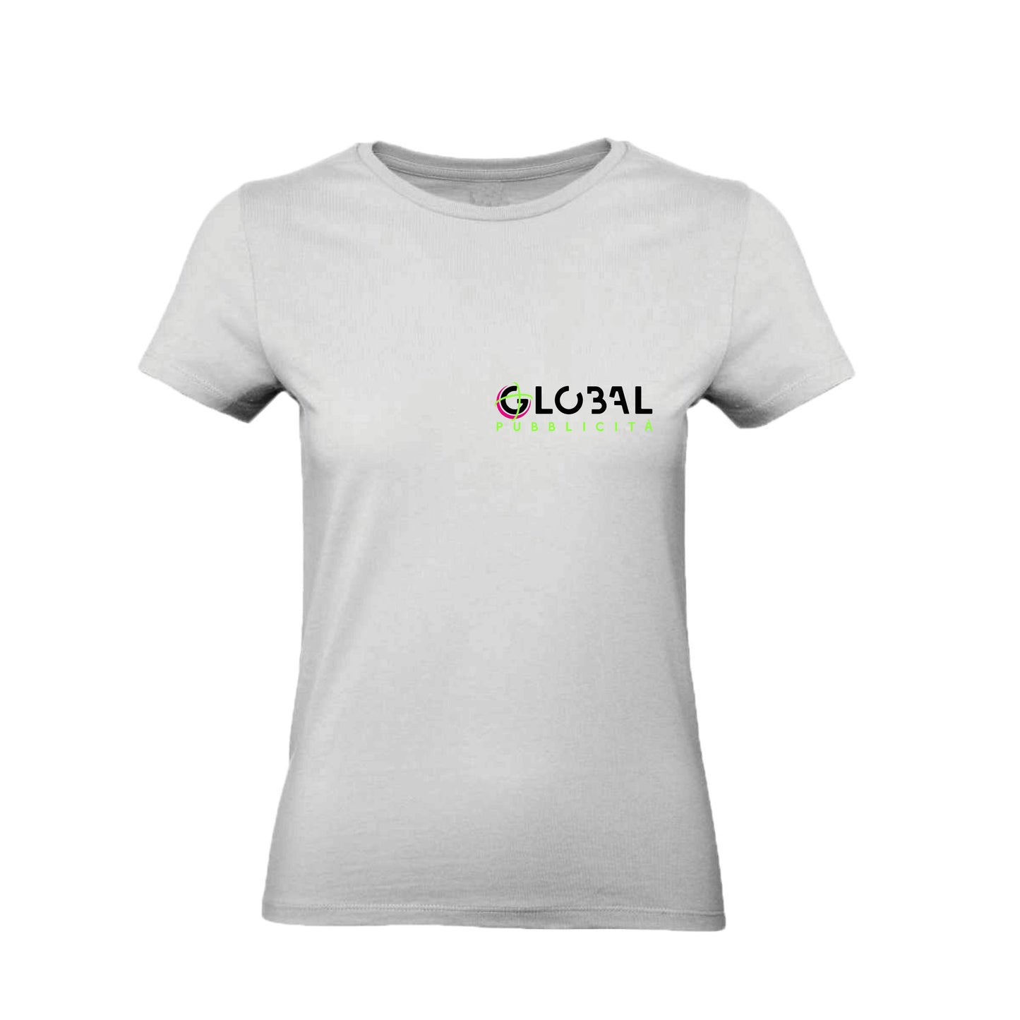 Stock 100 T-shirt Donna - Personalizzate con logo Stampa Lato cuore - Maglietta Super vestibilità Top qualità