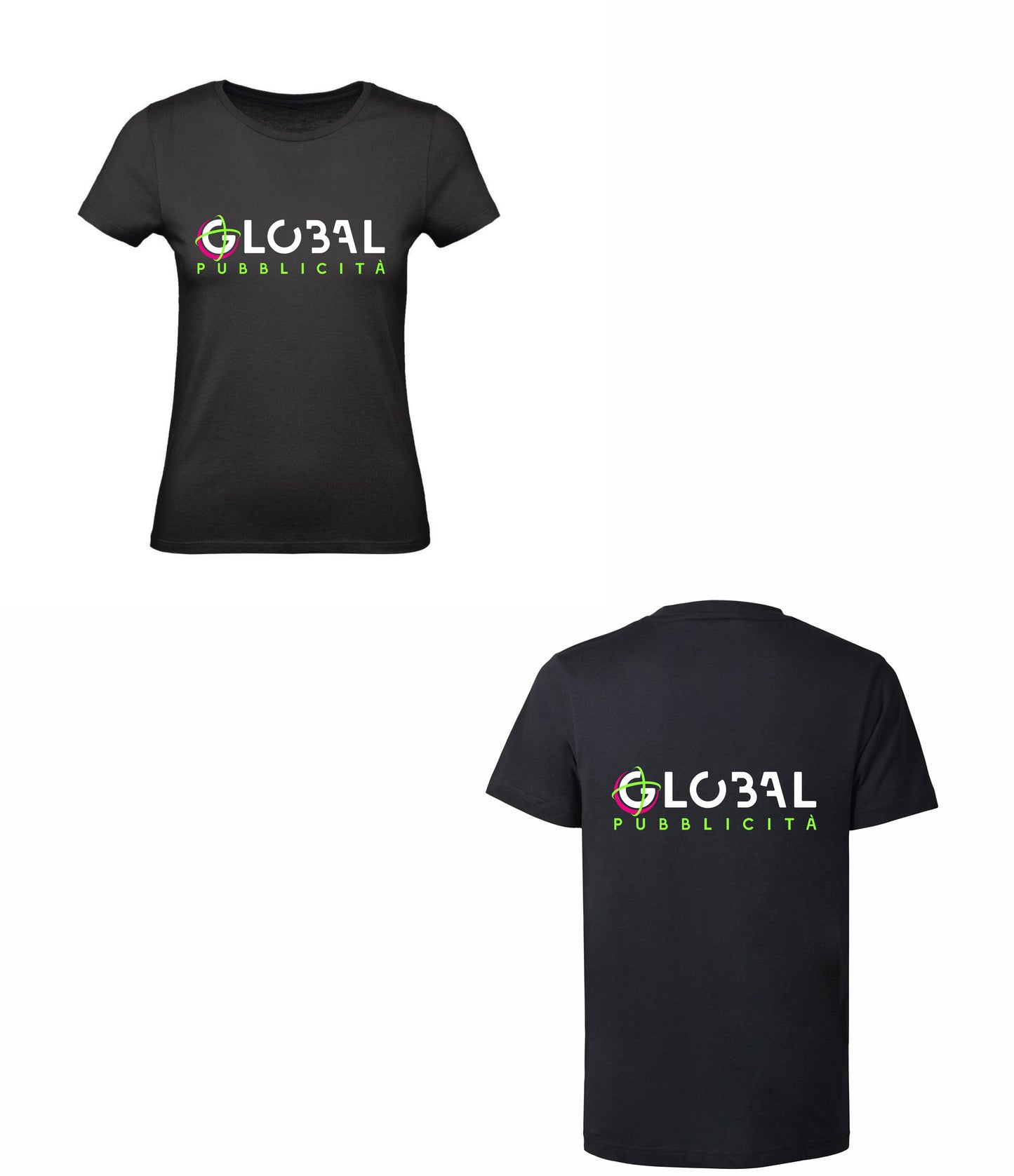 Stock 100 T-shirt Donna - Personalizzate con logo Stampa fronte e retro - Maglietta Super vestibilità Top qualità