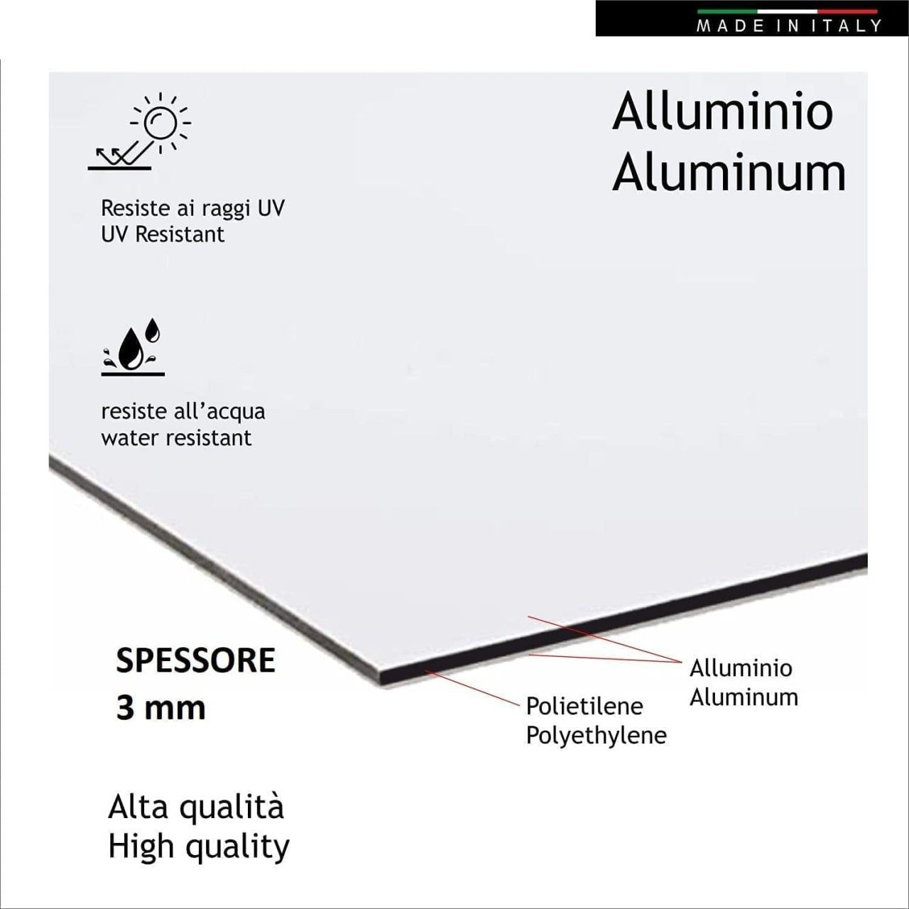 PERICOLO MATERIALE ESPLOSIVO - CARTELLO SEGNALETICO TRIANGOLO ISO 7010 - Adesivo Extra Resistente, Pannello in Forex, Pannello In Alluminio