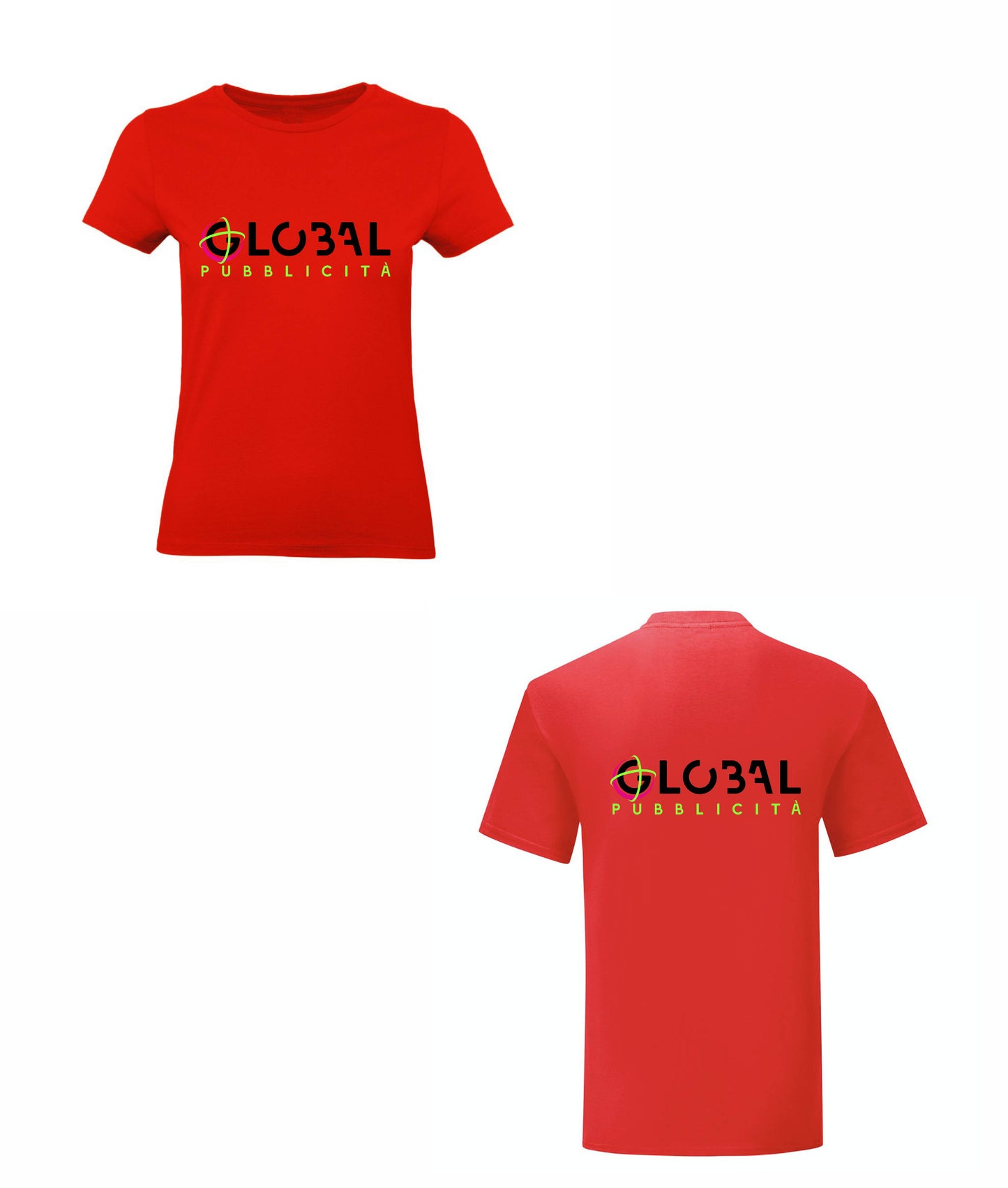 Stock 100 T-shirt Donna - Personalizzate con logo Stampa fronte e retro - Maglietta Super vestibilità Top qualità