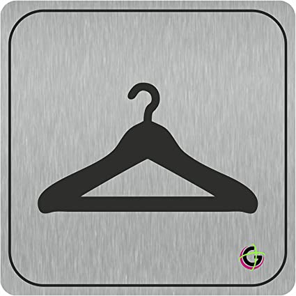 TARGHETTE IN ALLUMINIO SPAZZOLATO da 3 mm L 15 x H 15 cm - Targhetta Autoadesive, Impermeabili Lavabili, uffici, Pub, Banche, aziende, ufficio