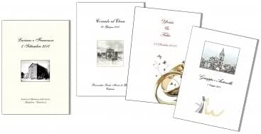 Libretto Cerimonia Nozze CON STAMPA AD ALTA QUALITÁ - il tuo Libretto messa - Libretto messa completamente PERSONALIZZABILE