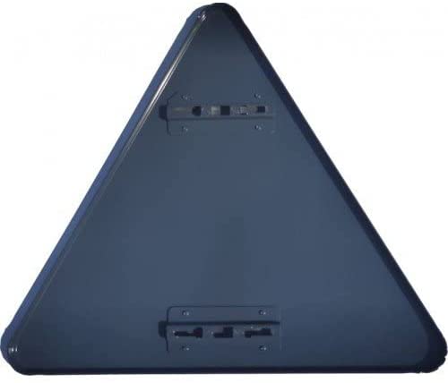 CARTELLO IN LAMIERA SCATOLATA TRIANGOLO lato 90cm - Attraversamento pedonale - SEGNALE CATARIFRAGENTE CLASSE 1 O 2 (a nido d'ape)