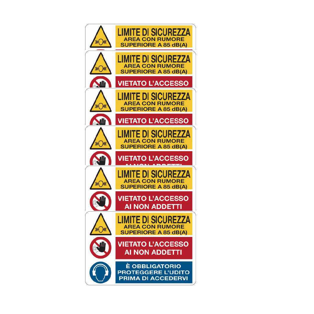 24PCS ADESIVI PER Cartelli di Avvertimento Adesivi di Sicurezza 24PCS ADESIVI PER Cartelli di Avvertimento Adesivi di Sicurezza