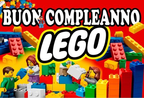 BANNER STRISCIONE compleanno - Lego - CON NOME foto ed età bimbo/a – GLOBAL  PUBBLICITÀ