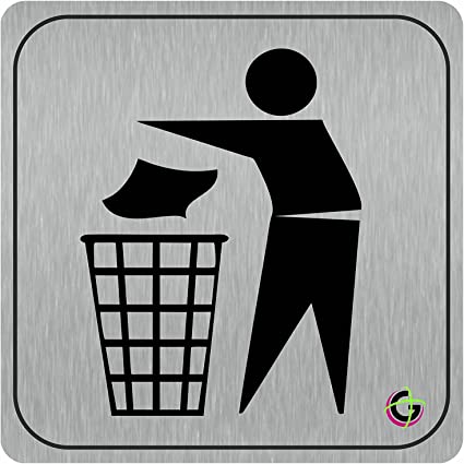 TARGHETTE IN ALLUMINIO SPAZZOLATO da 3 mm L 15 x H 15 cm - Targhetta Autoadesive, Impermeabili Lavabili, uffici, Pub, Banche, aziende, ufficio