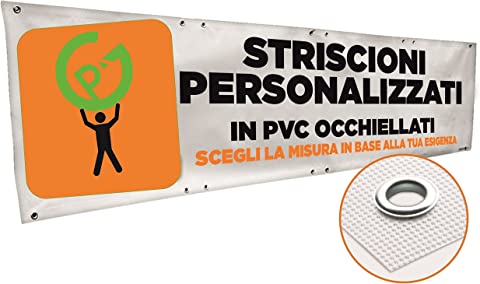 Striscione Personalizzato in PVC Monofacciale Striscione Personalizzato in PVC Monofacciale