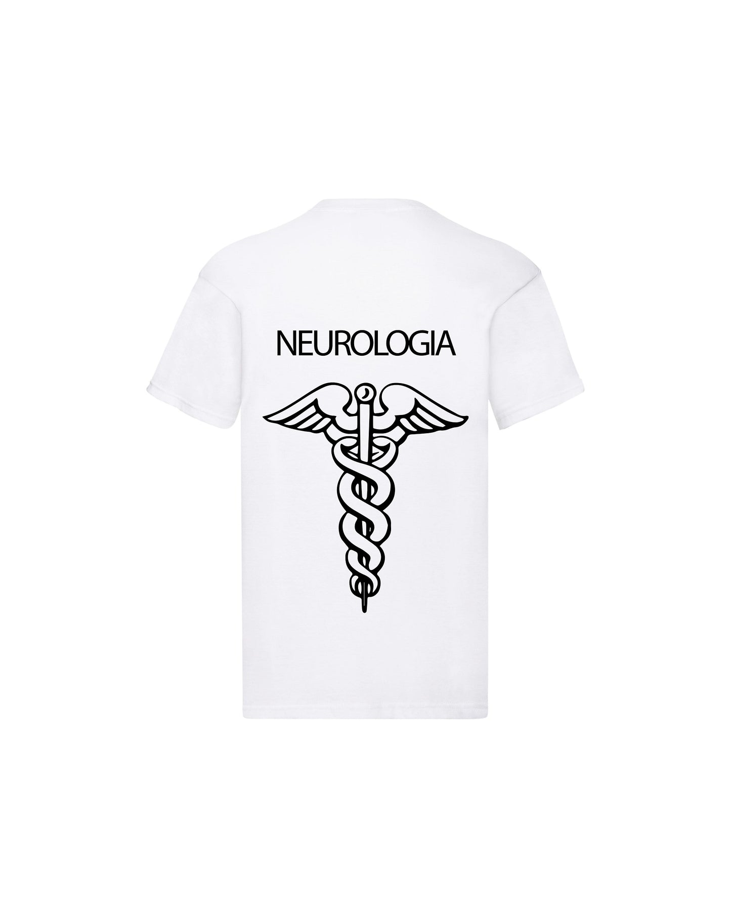 T-Shirt Uomo o Donna Cotone Basic Super vestibilità Top qualità - Operatore Neurologia - Personalizzata con Nome