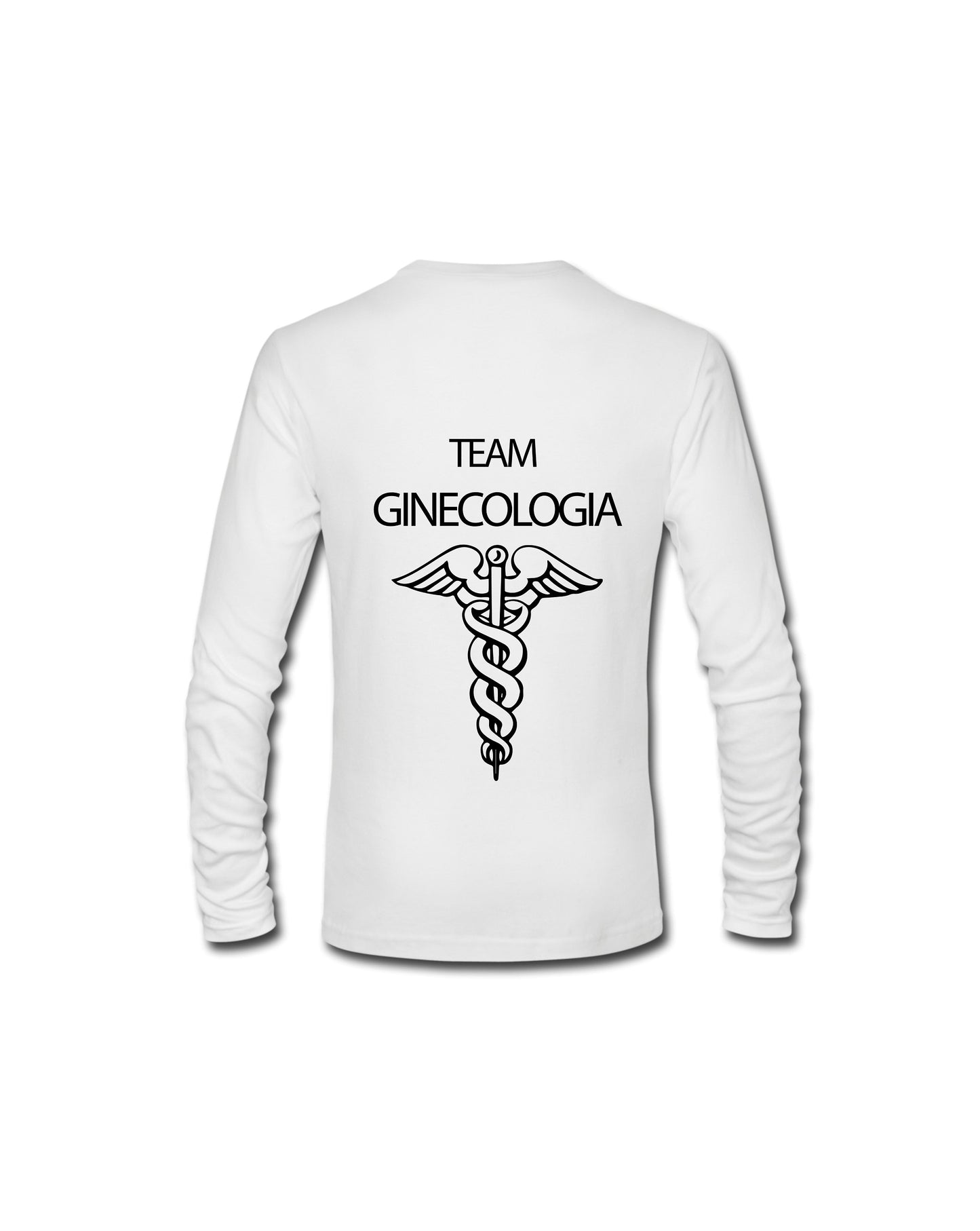 Felpa Girocollo Uomo o Donna Cotone Basic Super vestibilità Top qualità - Team ginecologia - Personalizzata con Nome