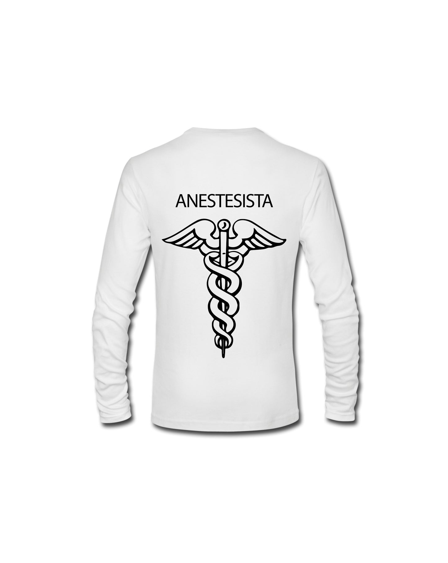 Felpa Girocollo Uomo o Donna Cotone Basic Super vestibilità Top qualità - Ruolo anestesista - Personalizzata con Nome