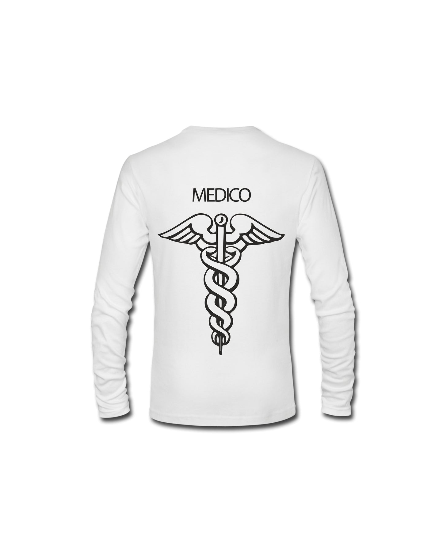 Felpa Girocollo Uomo o Donna Cotone Basic Super vestibilità Top qualità - Ruolo di Medico - Personalizzata con Nome