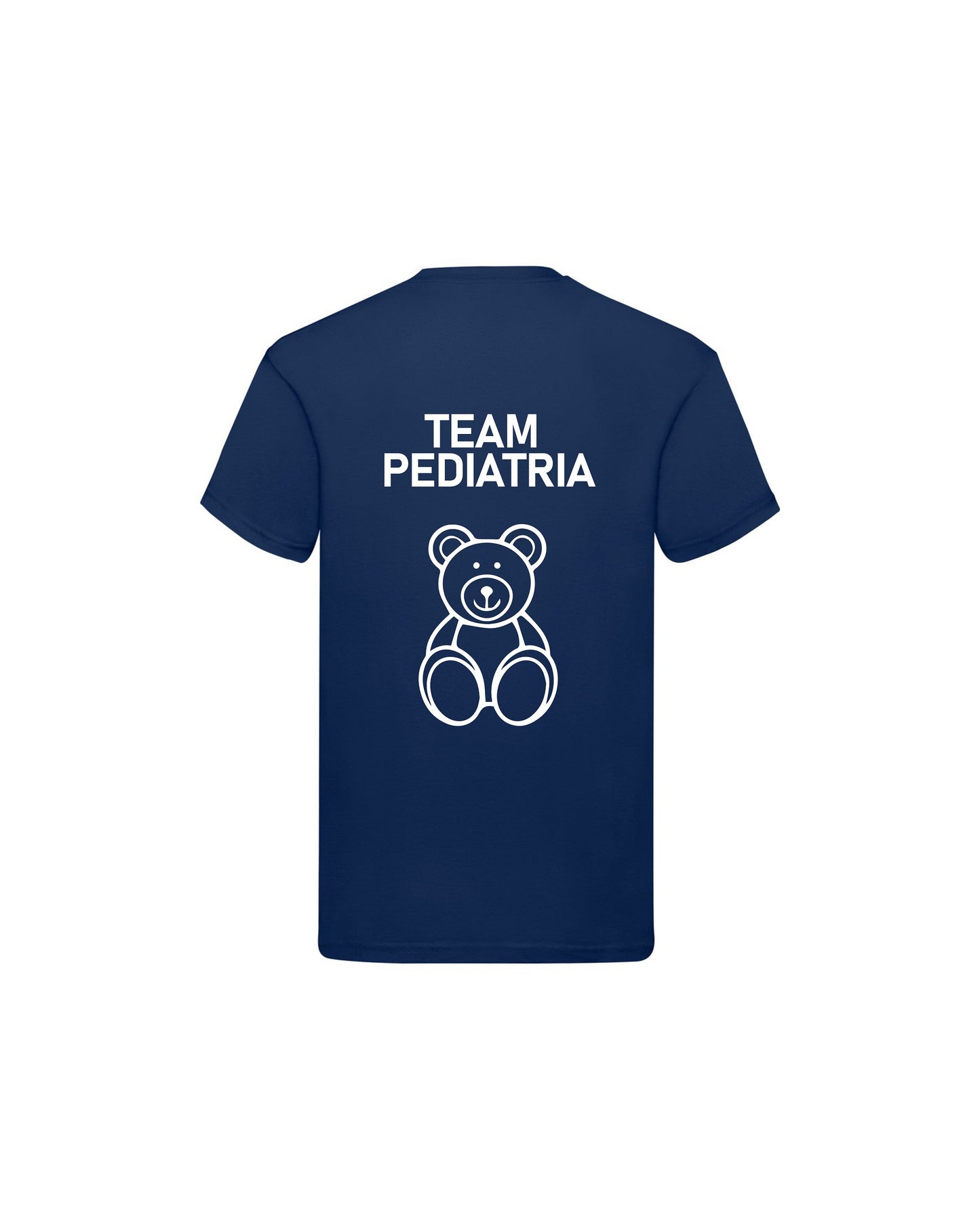 T-Shirt Uomo o Donna Cotone Basic Super vestibilità Top qualità - Team Pediatria - Personalizzata con Nome