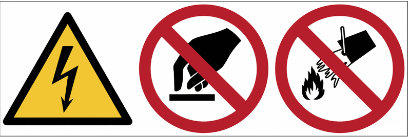 - CARTELLO SEGNALETICO UNI 7010 in Adesivo Resistente, Pannello in Forex, Pannello In Alluminio o in Plexiglas