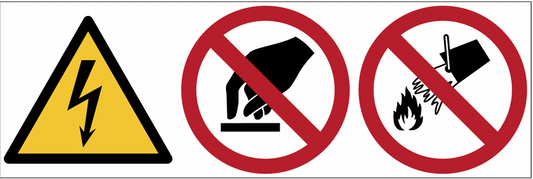 - CARTELLO SEGNALETICO UNI 7010 in Adesivo Resistente, Pannello in Forex, Pannello In Alluminio o in Plexiglas