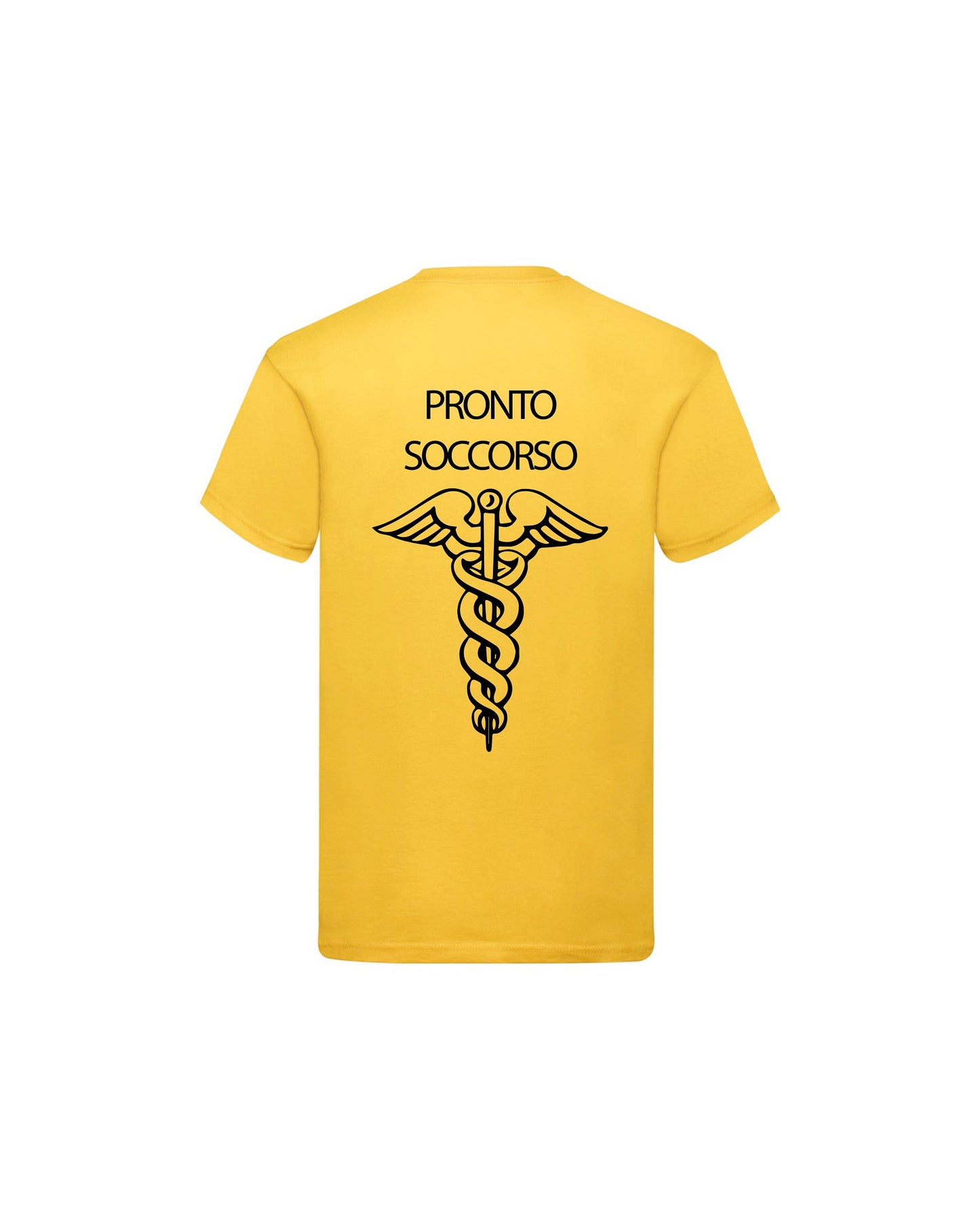 T-Shirt Uomo o Donna Cotone Basic Super vestibilità Top qualità - Operatore Pronto Soccorso - Personalizzata con Nome
