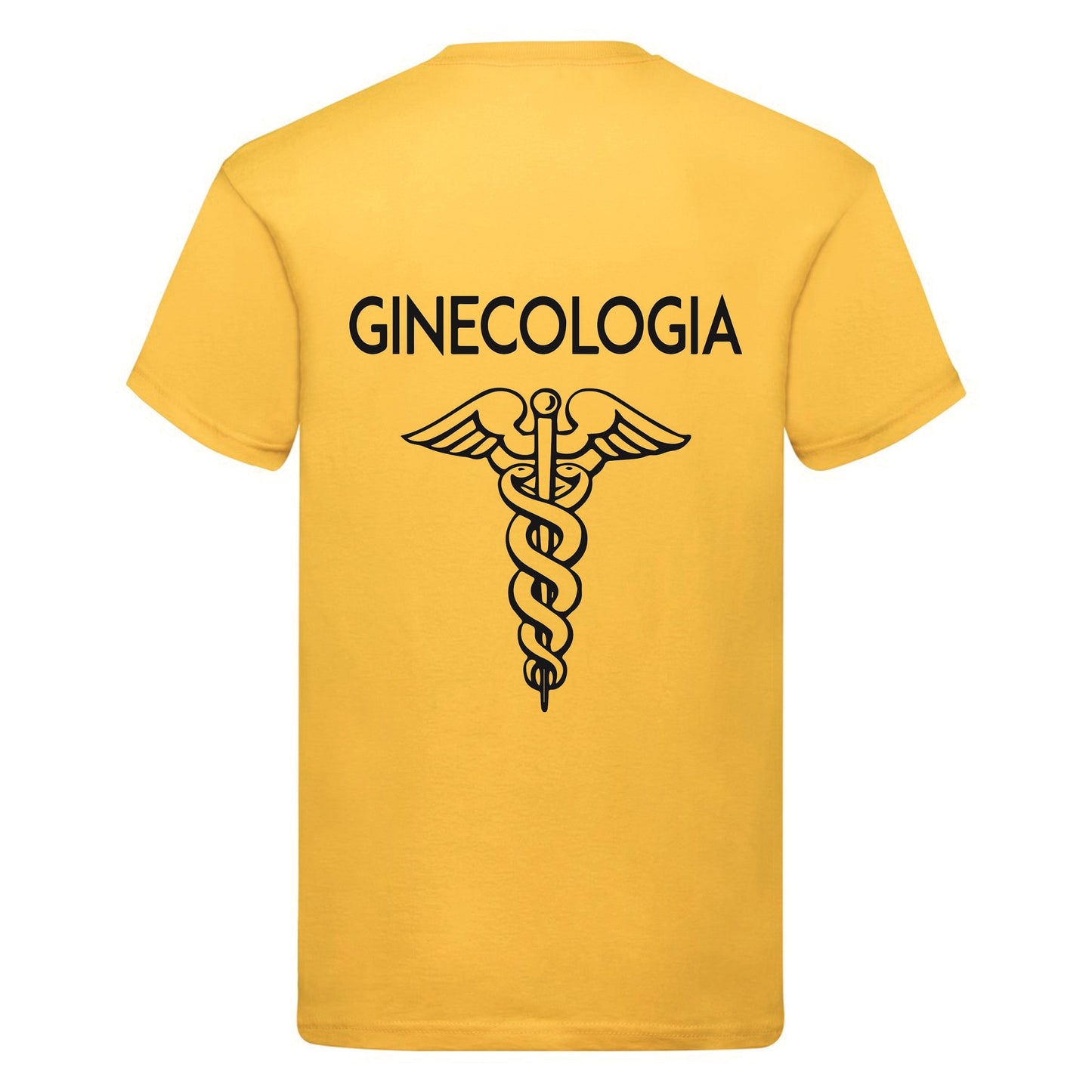 T-Shirt Uomo o Donna Cotone Basic Super vestibilità Top qualità - Operatore Ginecologia - Personalizzata con Nome