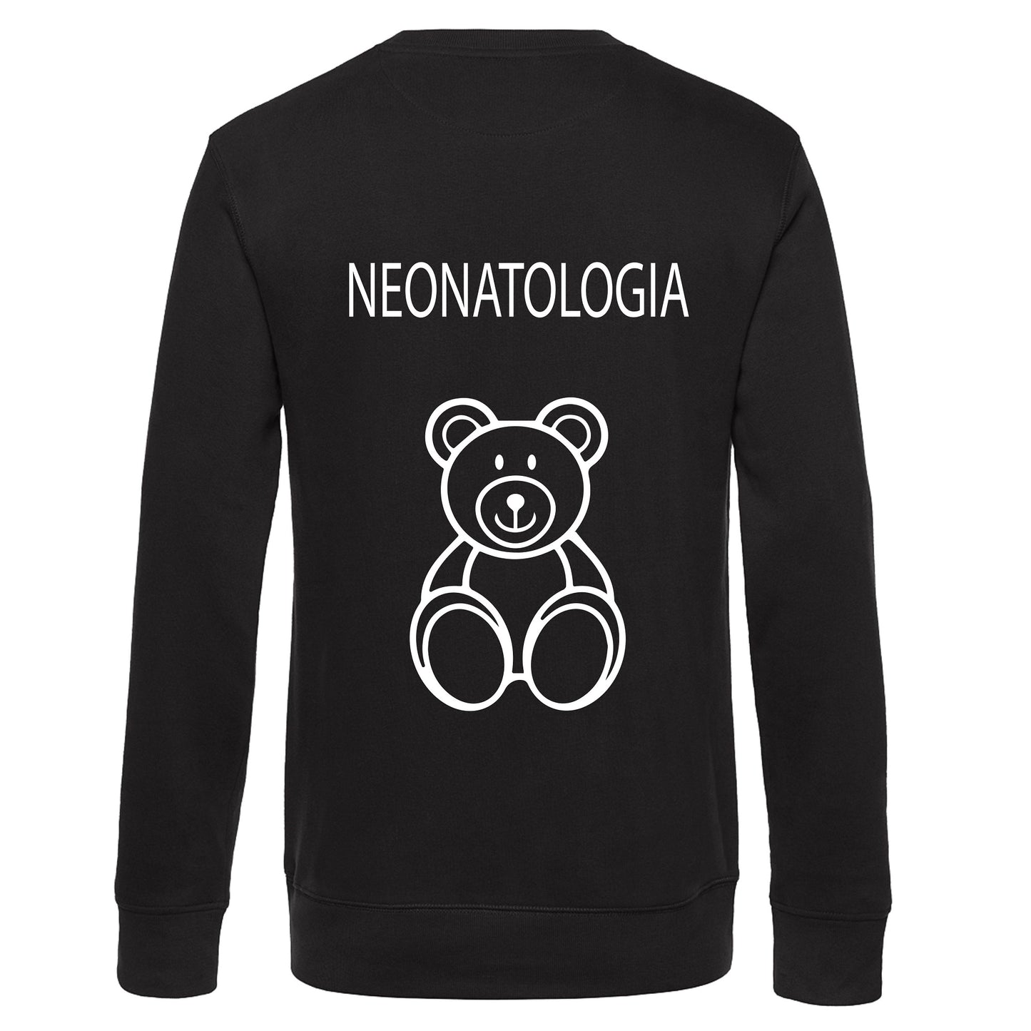 Felpa Girocollo Uomo o Donna Cotone Basic Super vestibilità Top qualità - Operatore Neonatologia - Personalizzata con Nome