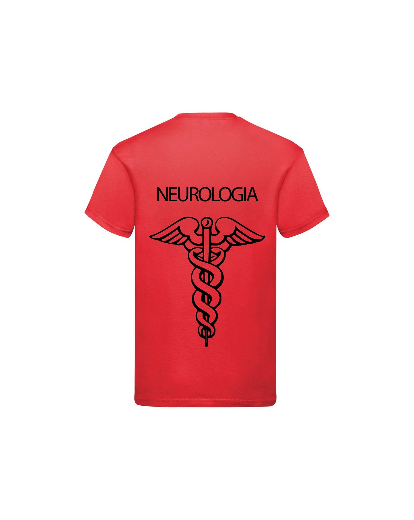 T-Shirt Uomo o Donna Cotone Basic Super vestibilità Top qualità - Operatore Neurologia - Personalizzata con Nome
