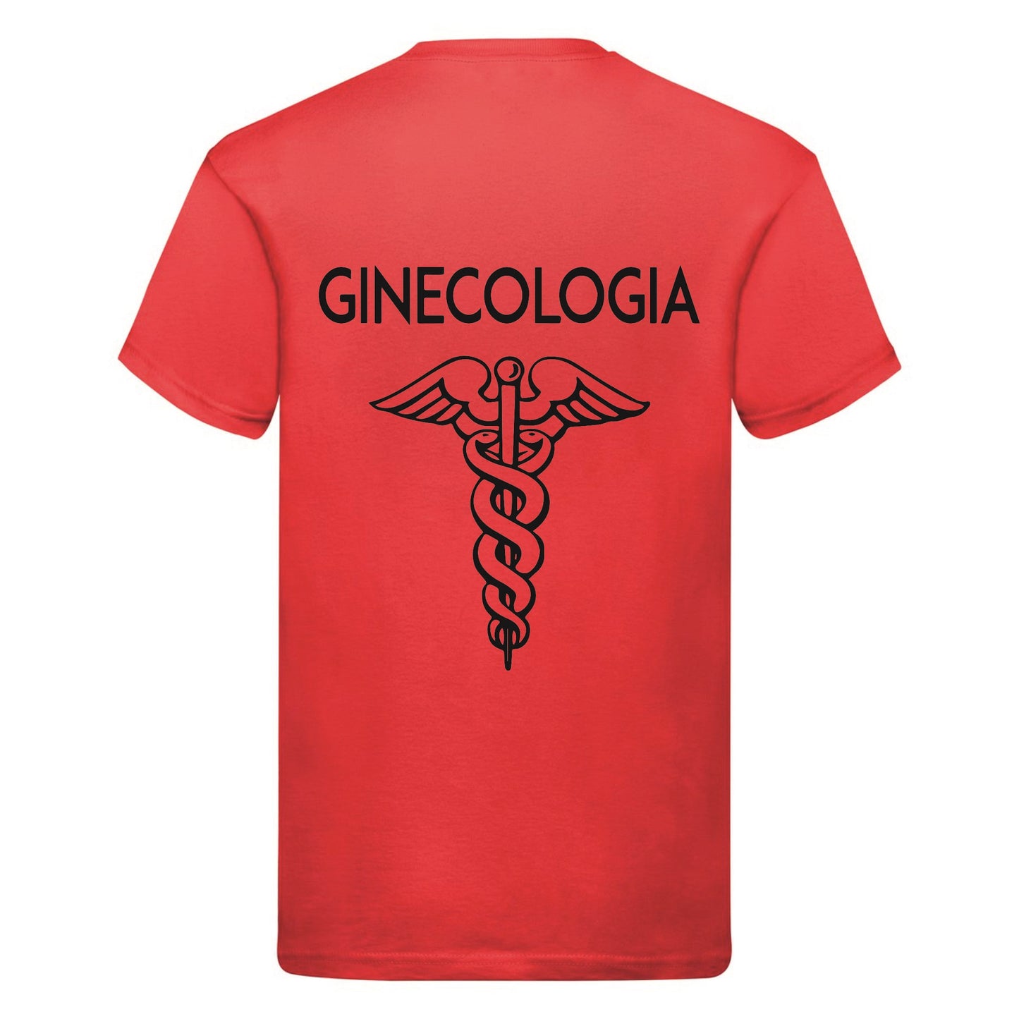 T-Shirt Uomo o Donna Cotone Basic Super vestibilità Top qualità - Operatore Ginecologia - Personalizzata con Nome