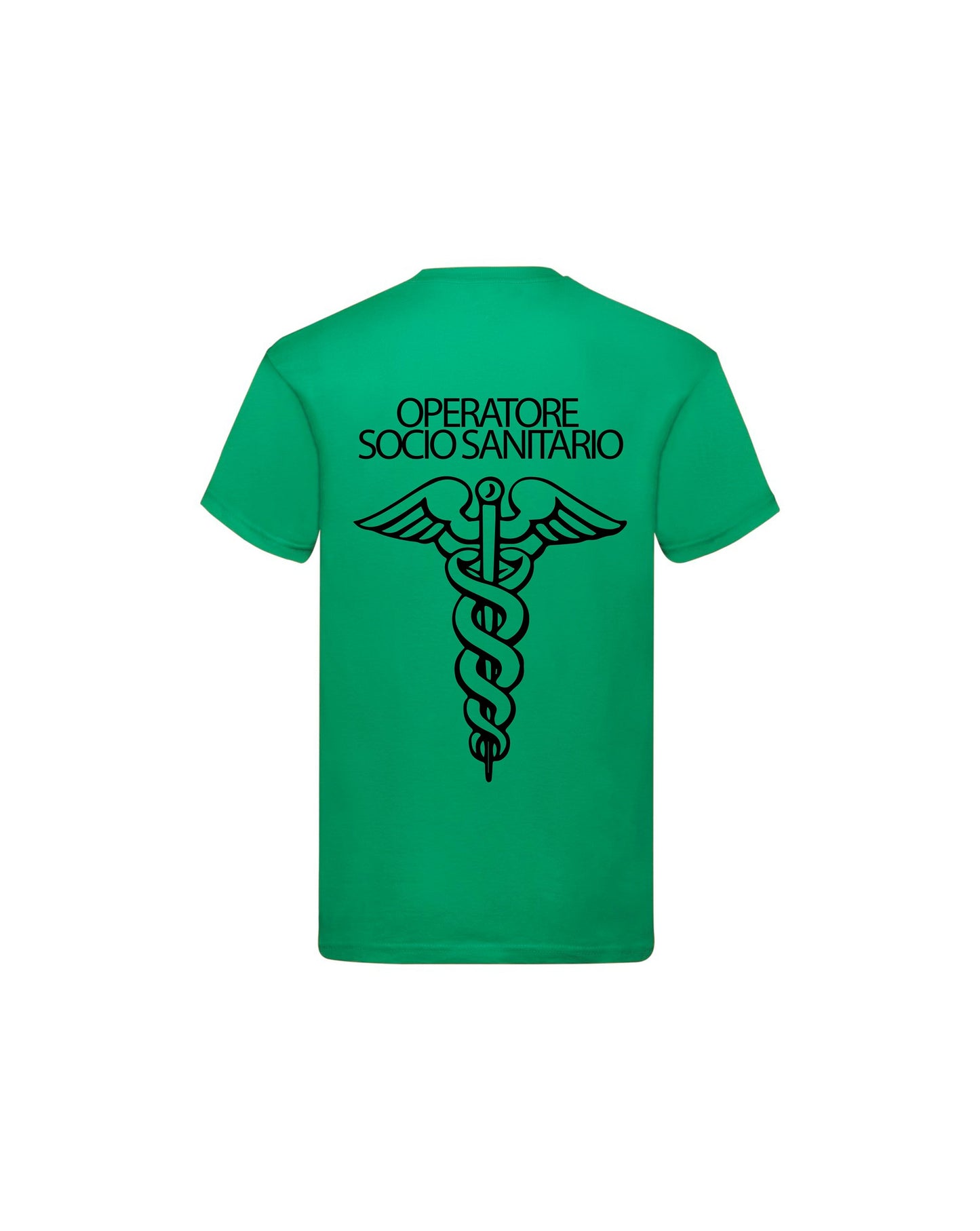 T-Shirt Uomo o Donna Cotone Basic Super vestibilità Top qualità - Ruolo operatore OSS - Personalizzata con Nome