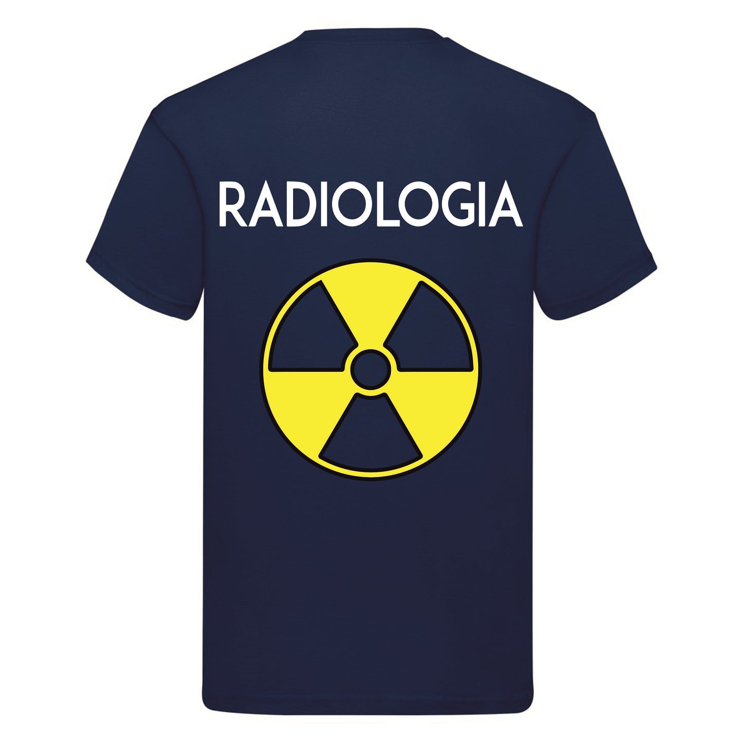 T-Shirt Uomo o Donna Cotone Basic Super vestibilità Top qualità - Operatore Radiologia - Personalizzata con Nome