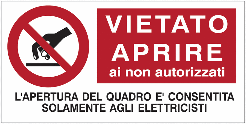 CARTELLO VIETATO L'ACCESSO A CHI NON E' AUTORIZZATO 17110 - Safety Shop: Antinfortunistica e sicurezza sul lavoro CARTELLO VIETATO L'ACCESSO A CHI NON E' AUTORIZZATO 17110 - Safety Shop: Antinfortunistica e sicurezza sul lavoro