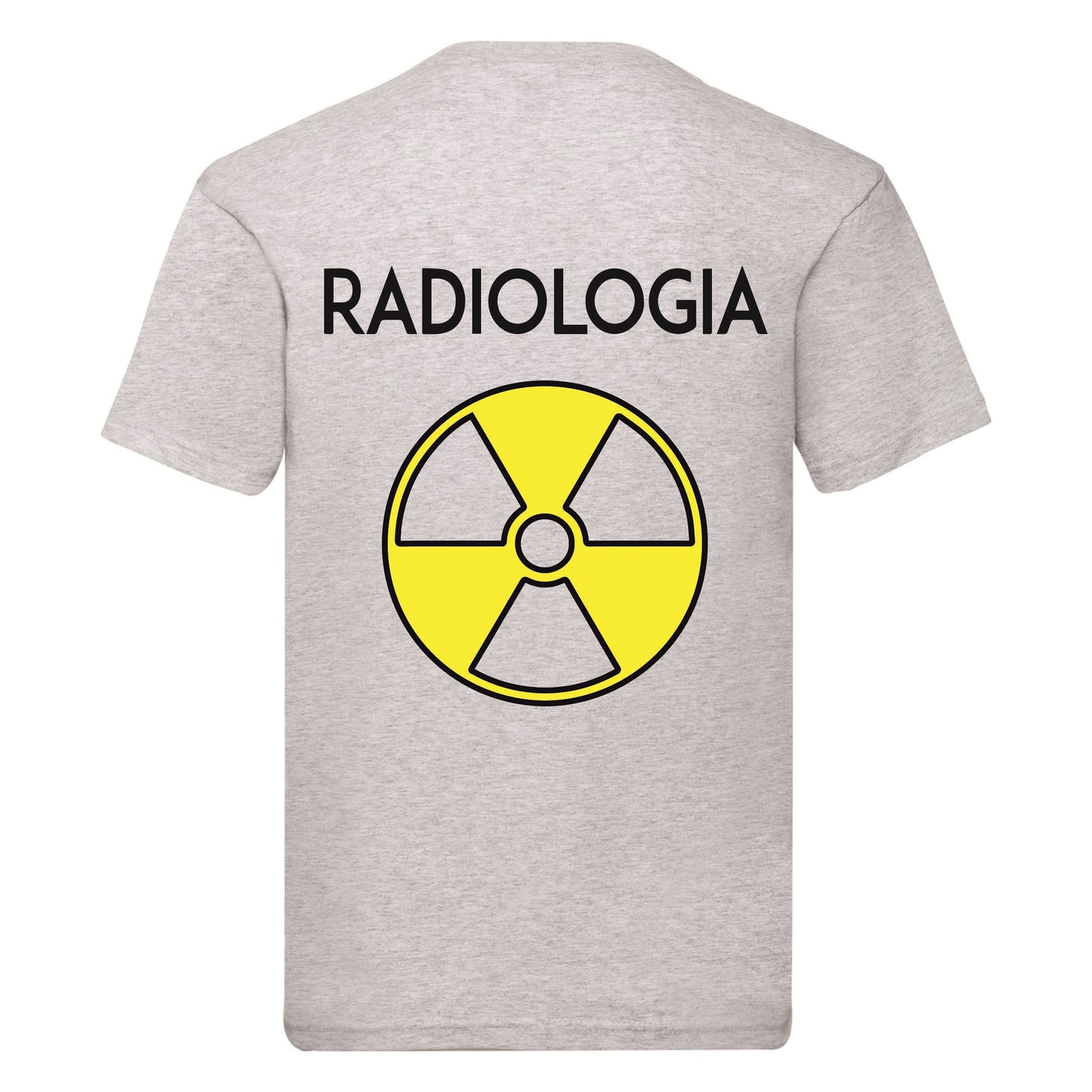 T-Shirt Uomo o Donna Cotone Basic Super vestibilità Top qualità - Operatore Radiologia - Personalizzata con Nome