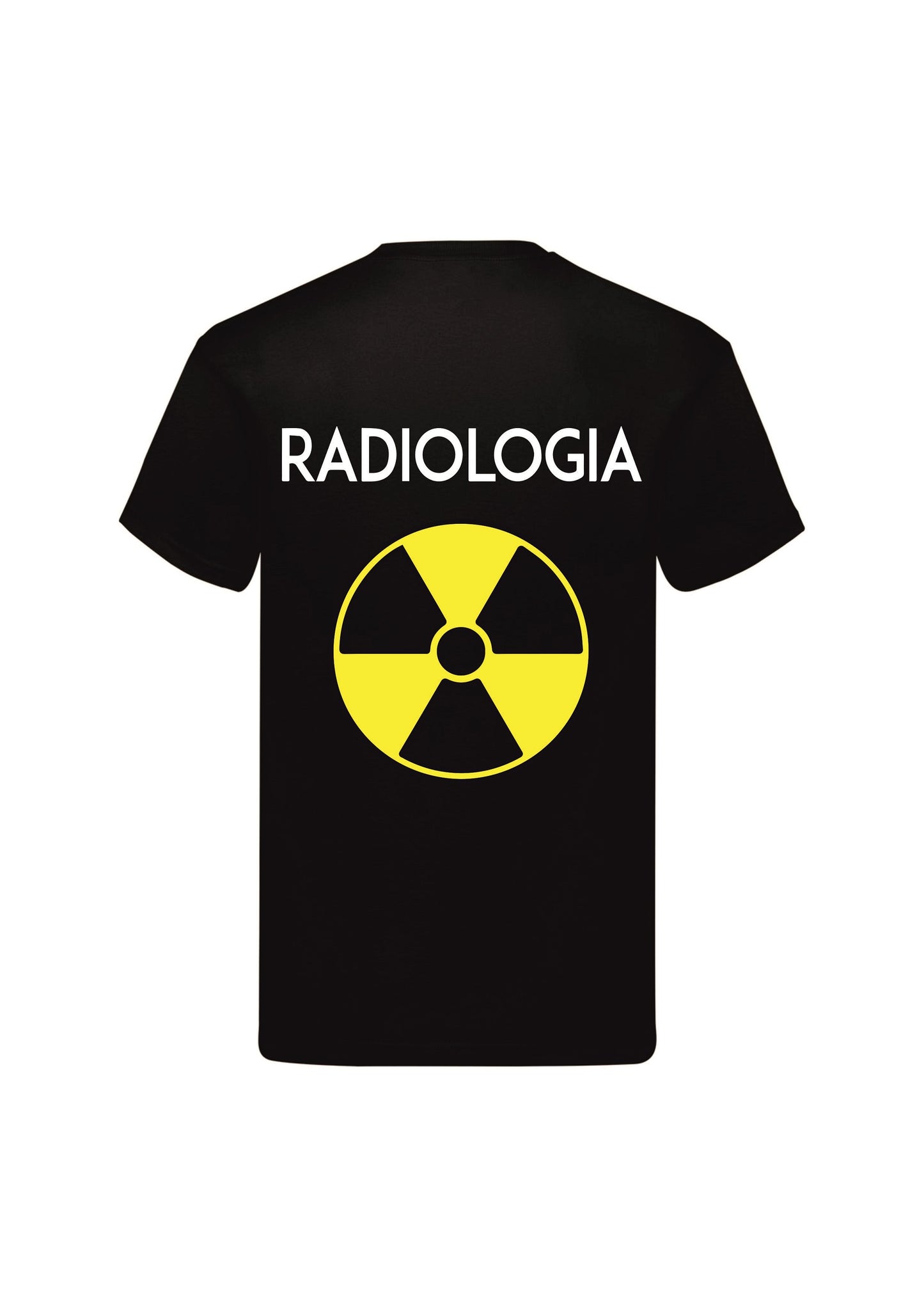 T-Shirt Uomo o Donna Cotone Basic Super vestibilità Top qualità - Operatore Radiologia - Personalizzata con Nome