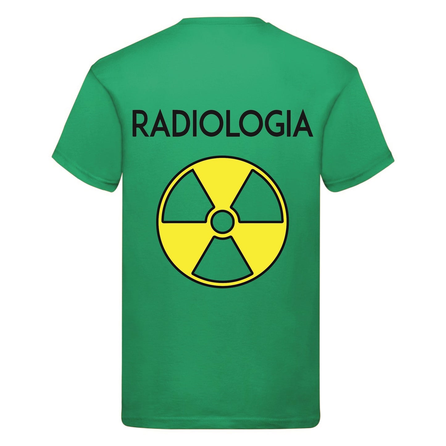 T-Shirt Uomo o Donna Cotone Basic Super vestibilità Top qualità - Operatore Radiologia - Personalizzata con Nome