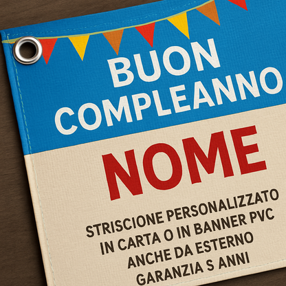 GLOBAL STRISCIONE FONDALE COMPLEANNO - Alvin e i Chipmunks - STRISCIONE PERSONALIZZATO IN CARTA O IN BANNER PVC ANCHE DA ESTERNO GARANZIA 5 ANNI - 02 dettaglio personalizzazione