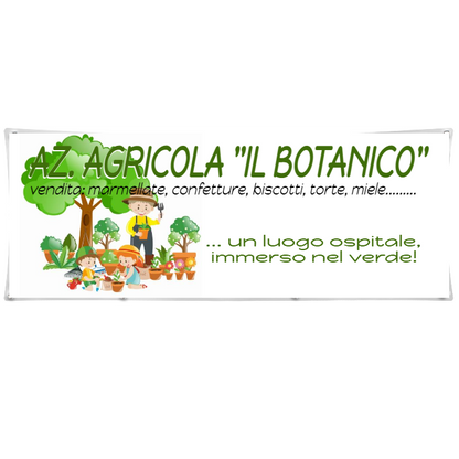 GLOBAL STRISCIONE FONDALE ATTIVITÀ - AZIENDA AGRICOLA - PERSONALIZZATO IN CARTA O IN BANNER PVC ANCHE DA ESTERNO GARANZIA 5 ANNI