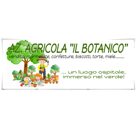 GLOBAL STRISCIONE FONDALE ATTIVITÀ - AZIENDA AGRICOLA - PERSONALIZZATO IN CARTA O IN BANNER PVC ANCHE DA ESTERNO GARANZIA 5 ANNI