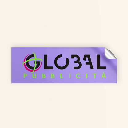 Global - STICKER MAGNETICI CON STAMPA PERSONALIZZATA - Adesivo Extra Resistente con stampa in alta qualità