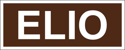 ELIO - CARTELLO SEGNALETICO UNI ISO 7010 in Adesivo Resistente, Pannello in Forex, Pannello In Alluminio