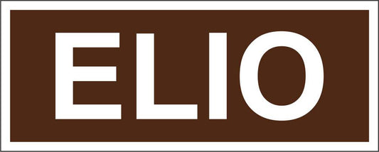 ELIO - CARTELLO SEGNALETICO UNI ISO 7010 in Adesivo Resistente, Pannello in Forex, Pannello In Alluminio