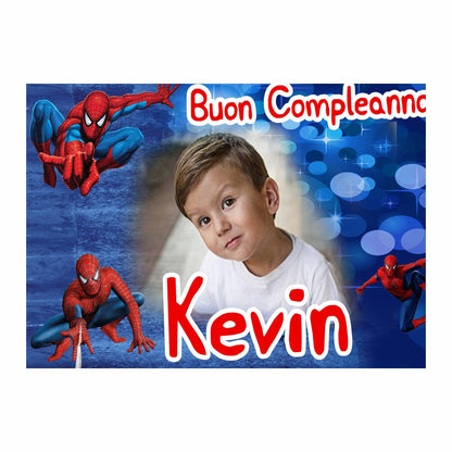 Striscione Di Compleanno Spiderman Personalizzato - Italia - Foto 12