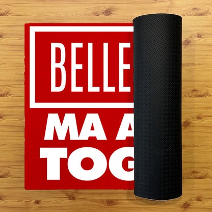Tappeto zerbino personalizzato - BELLE SCARPE - con stampa ad alta qualità, ideale per ingressi