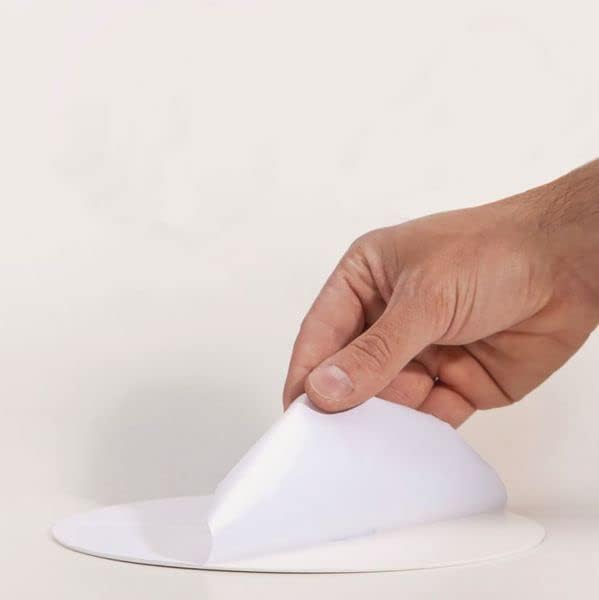 KIT DI 6 ADESIVI RETTANGOLARI - pericolo di intossicazione - Pittogramma ISO 7010 Con Stampa Diretta U.V. (IDEALE ANCHE PER ESTERNO)