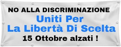 GLOBAL STRISCIONE FONDALE EVENTI - MANIFESTAZIONE mod 2 - STRISCIONE PERSONALIZZATO IN CARTA O IN BANNER PVC ANCHE DA ESTERNO GARANZIA 5 ANNI