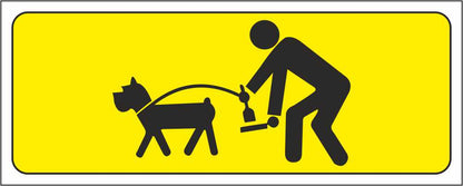 Raccolta feci cani - CARTELLO SEGNALETICO UNI ISO 7010 in Adesivo Resistente, Pannello in Forex, Pannello In Alluminio