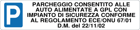 APPENDICE PER CARTELLI DI DIVIETO PER AUTORIMESSE - CARTELLO SEGNALETICO UNI ISO 7010 in Adesivo, Pannello in Forex, Pannello In Alluminio